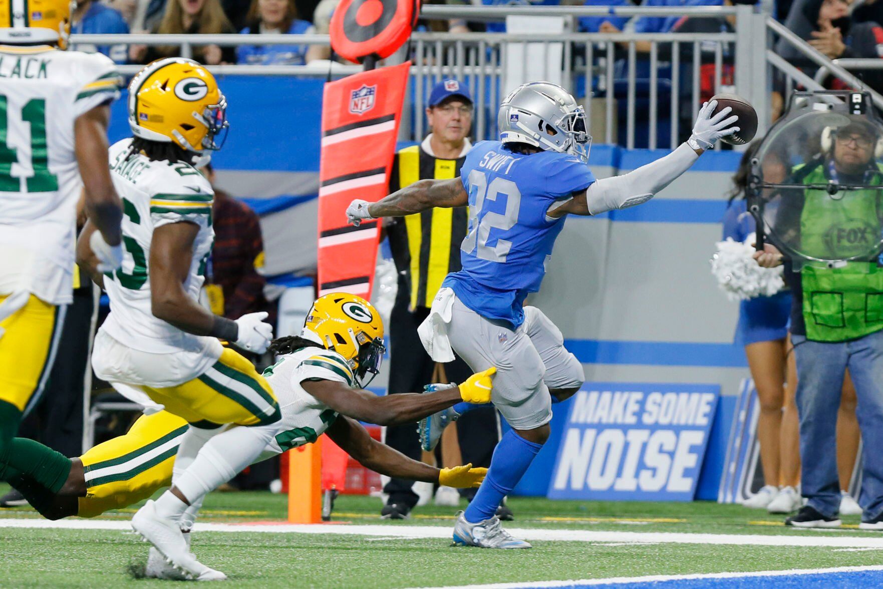 Packers Lions Football